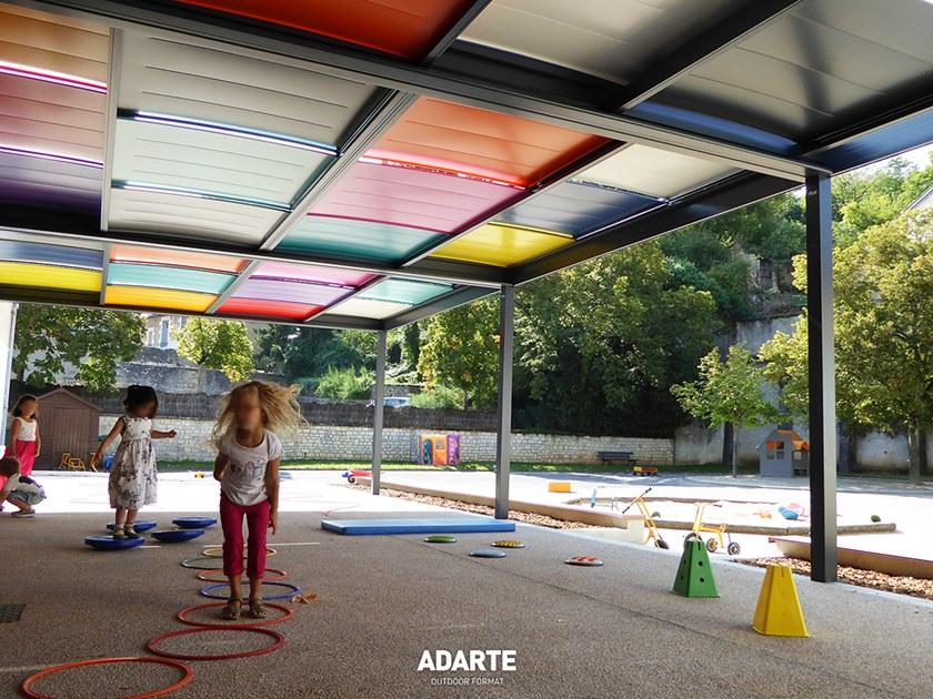 ADARTE Пергола с раздвижными алюминиевыми панелями  A501  - Вид №4