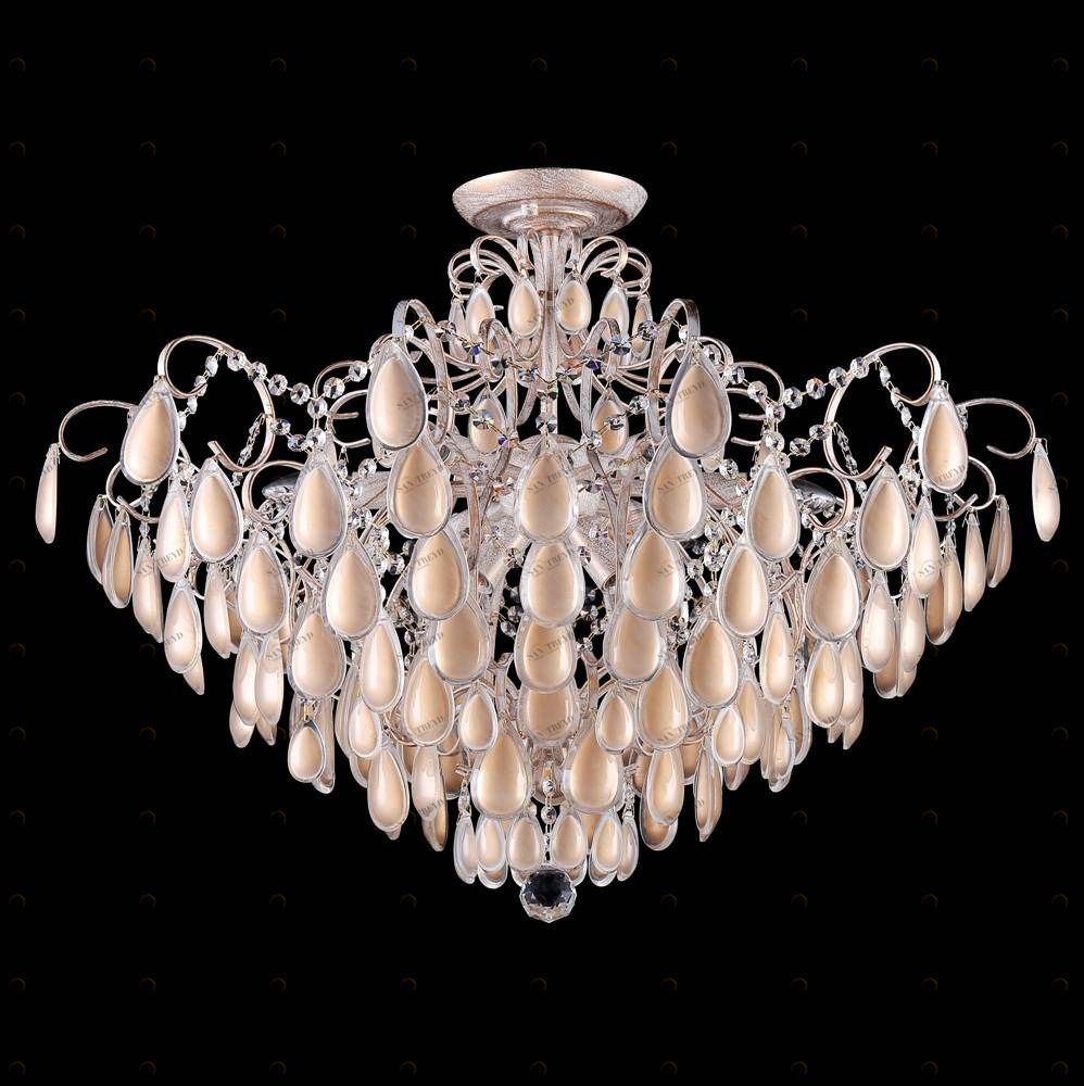 Потолочная люстра Crystal Lux Sevilia PL9 Gold CRYSTAL LUX ДИЗАЙНЕРСКИЕ, SEVILIA 058709 Золотой 