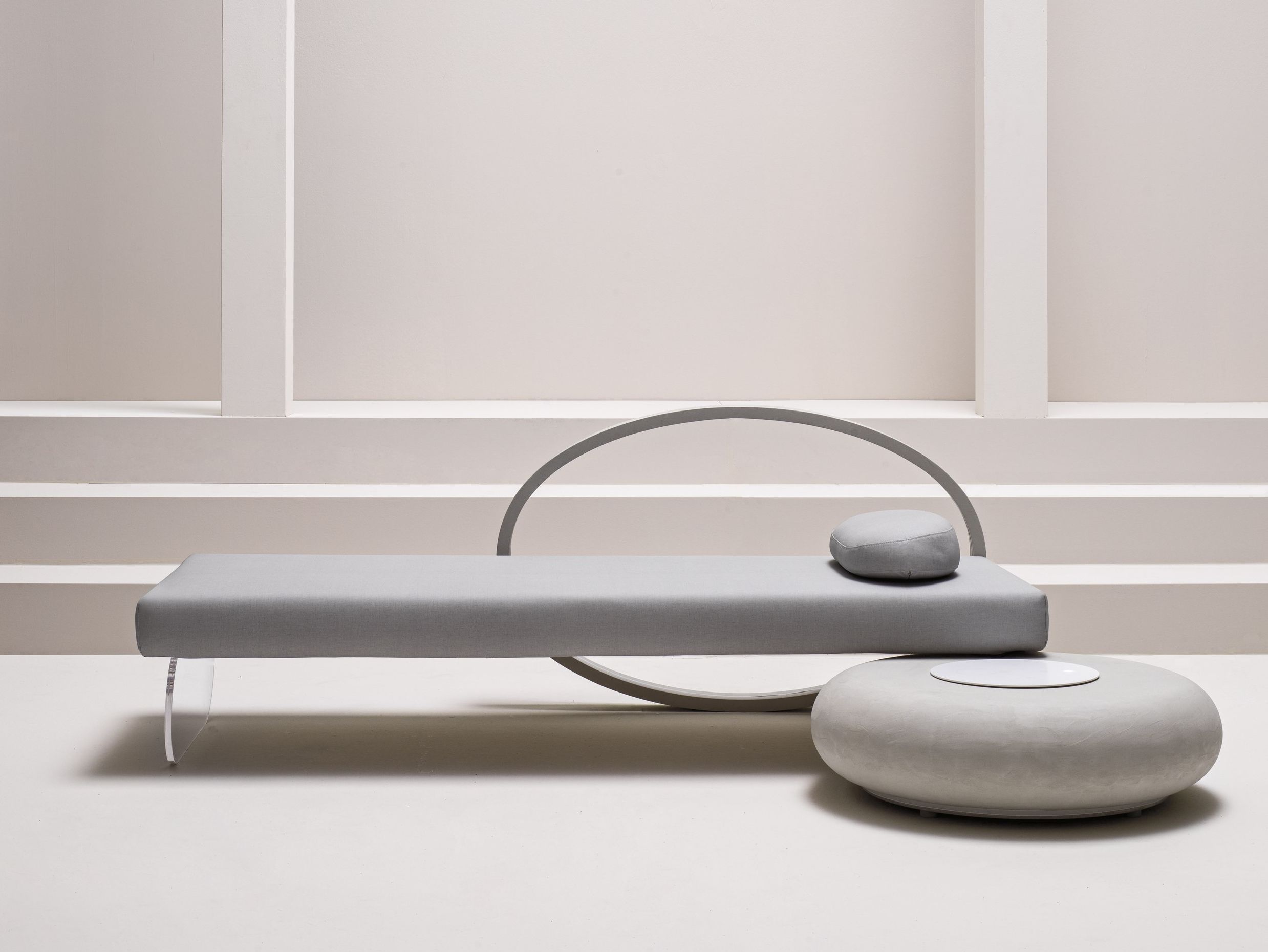 Фиксированная тканевая кровать с хромотерапией Varaschin WELLNESS THERAPY ARCH-00063555 - Вид №5