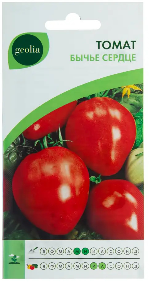 Семена томатов GEOLIA Бычье сердце — крупноплодный сорт для теплиц 17585252