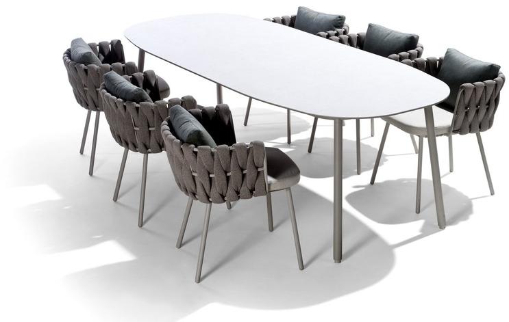 TRIBÙ Садовый стул с подлокотниками Tosca sun-id-1361831 - Вид №4