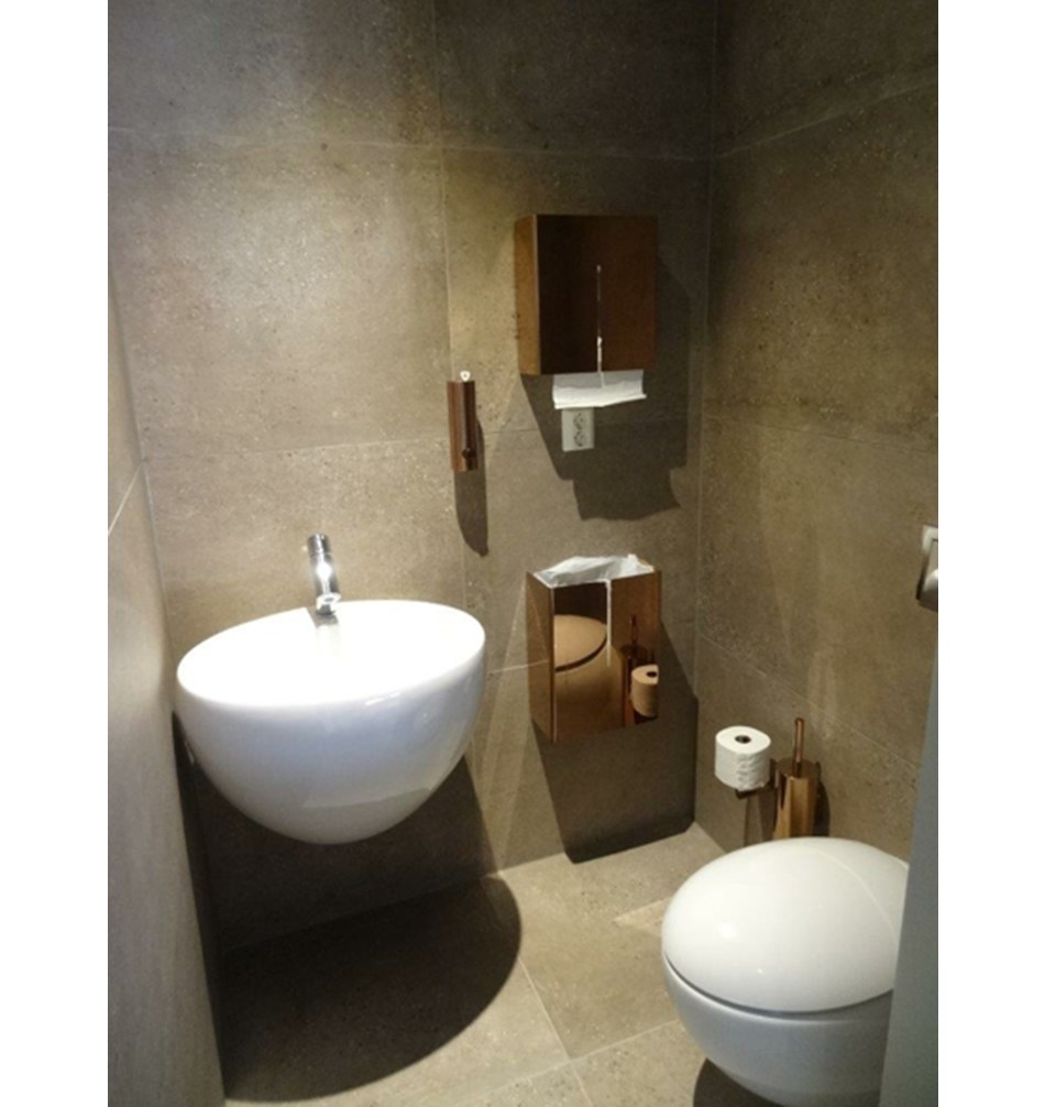 FROST Держатель туалетной бумаги 1 » медь Нержавеющая сталь Медь N1909-C  - Вид №6