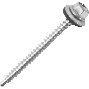 Саморезы кровельные Omax оцинкованные с буром 6.3х76 мм, на вес