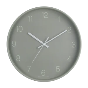 Настенные часы TROYKATIME круглые серо-зеленые с золотым декором 89395177