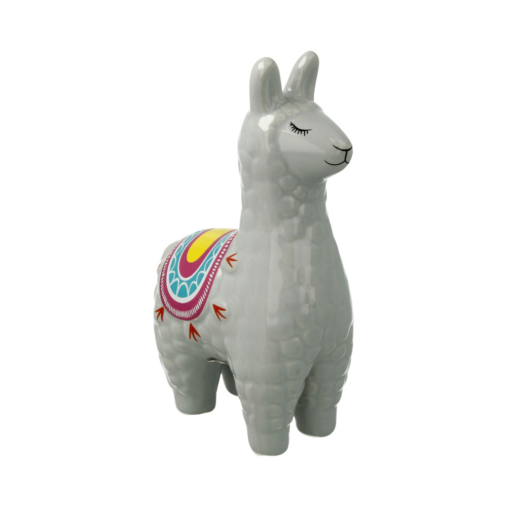 18-124-04 Сувенир "Lama" 16 х 5.5 х 10 см керамика Purple Santreyd 