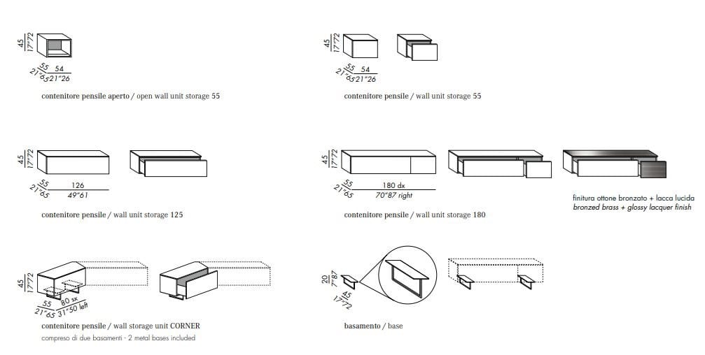 Деревянный шкаф с распашными дверями Meridiani RUBEN ARCH-00100913 - Вид №5
