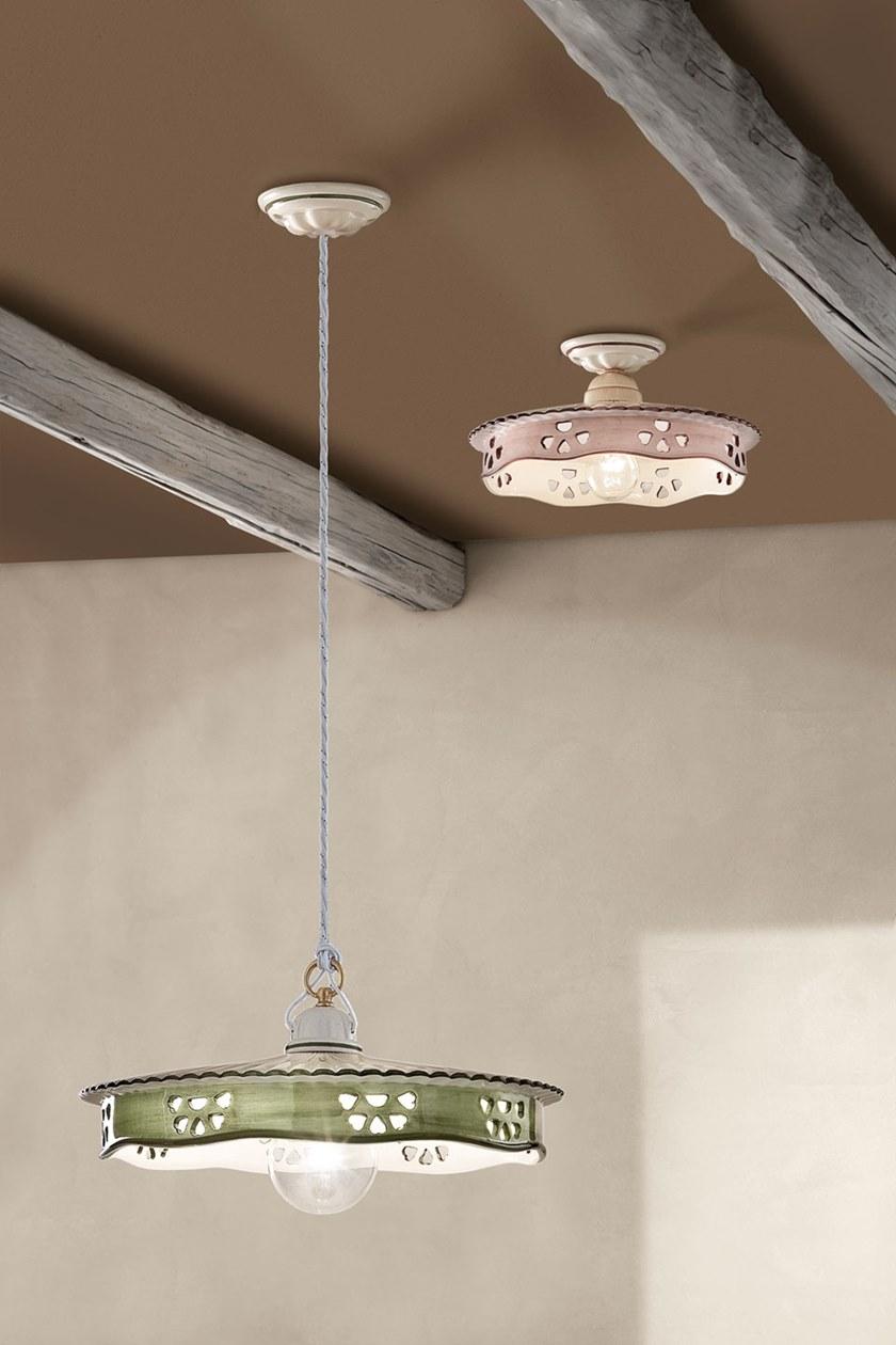 FERROLUCE Подвесной светильник из керамики Alessandria C530 - c531 - Вид №2