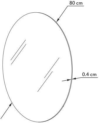 Acquabella Круглое настенное зеркало Urban sun-id-1369117 - Вид №4