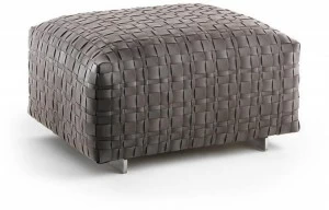 Flexform Пуф для улицы с тканым полиуретановым покрытием Bangkok