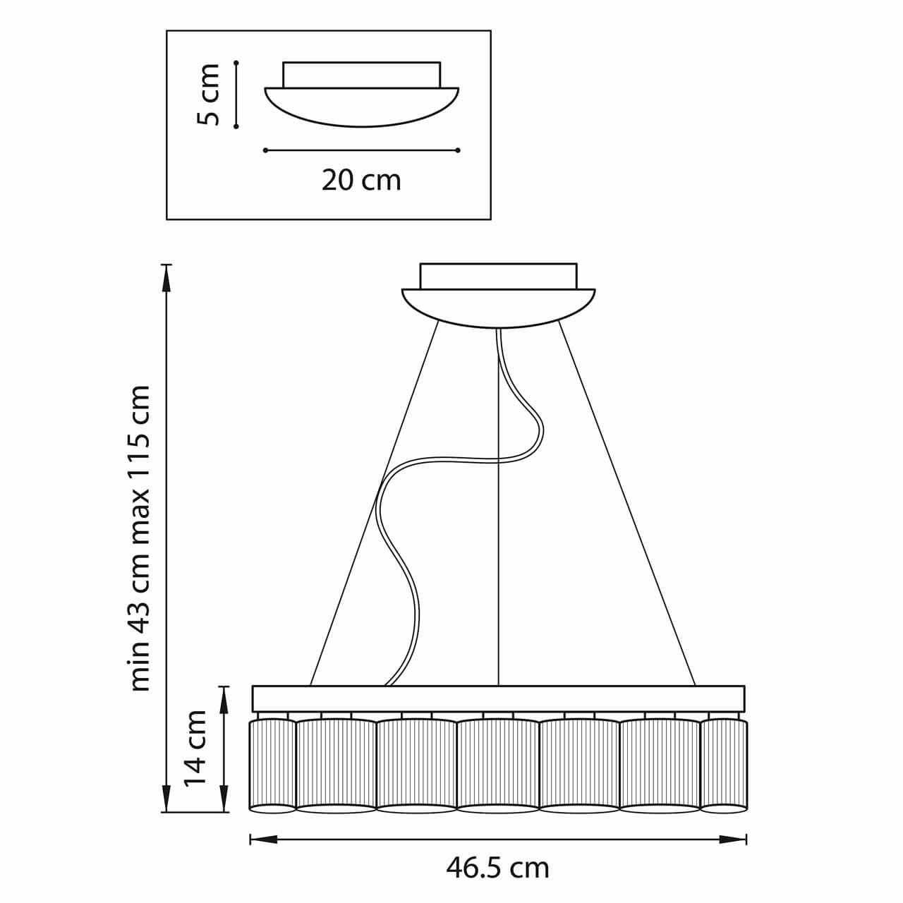 Подвесная светодиодная люстра Lightstar Nibbler 812126 LIGHTSTAR ДИЗАЙНЕРСКИЕ, NIBBLER 118257 Белый  - Вид №2