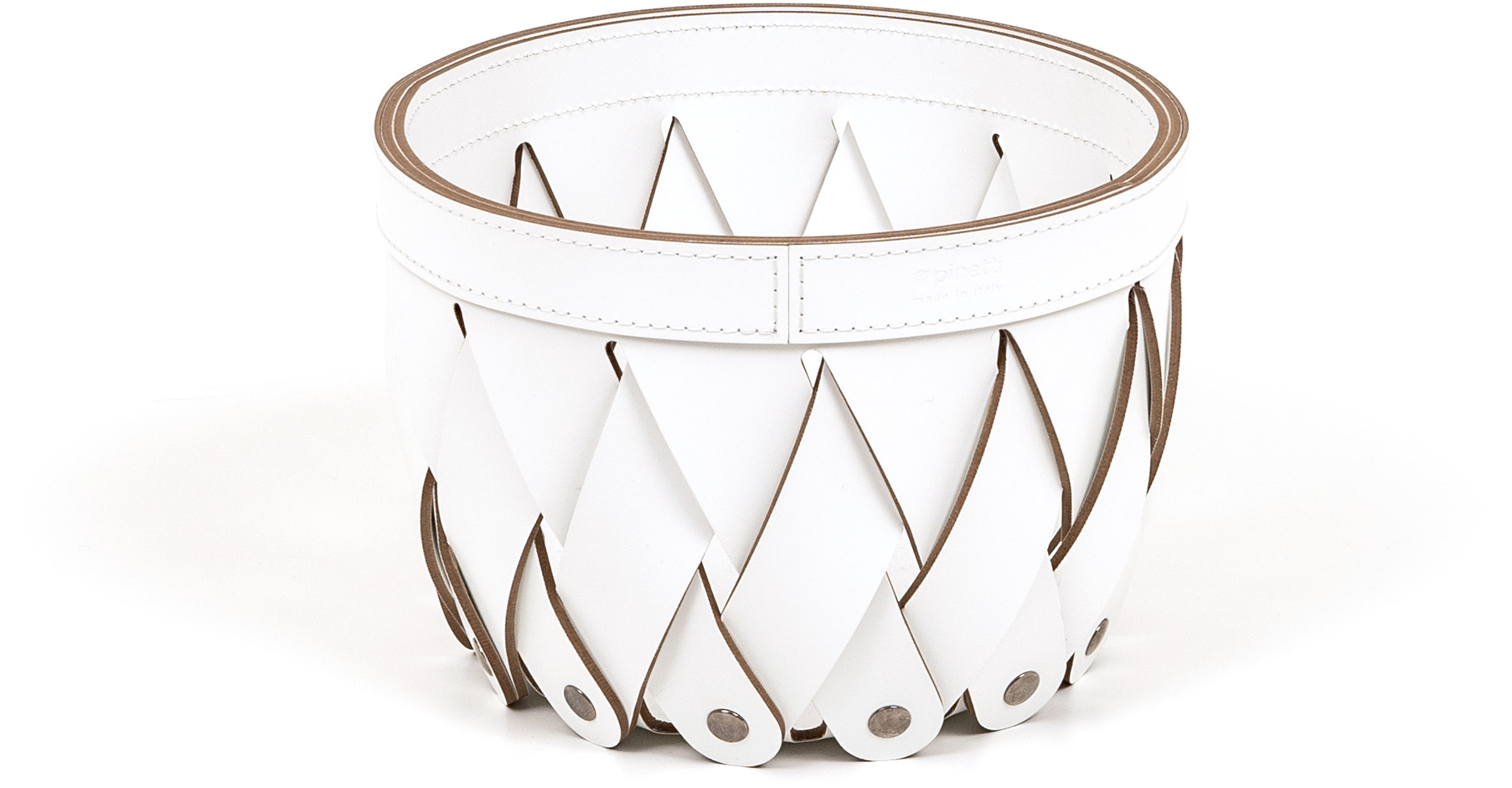 Пустой карман Canaria - Ø31xH17 см / регенерированная кожа_hunter-зеленый