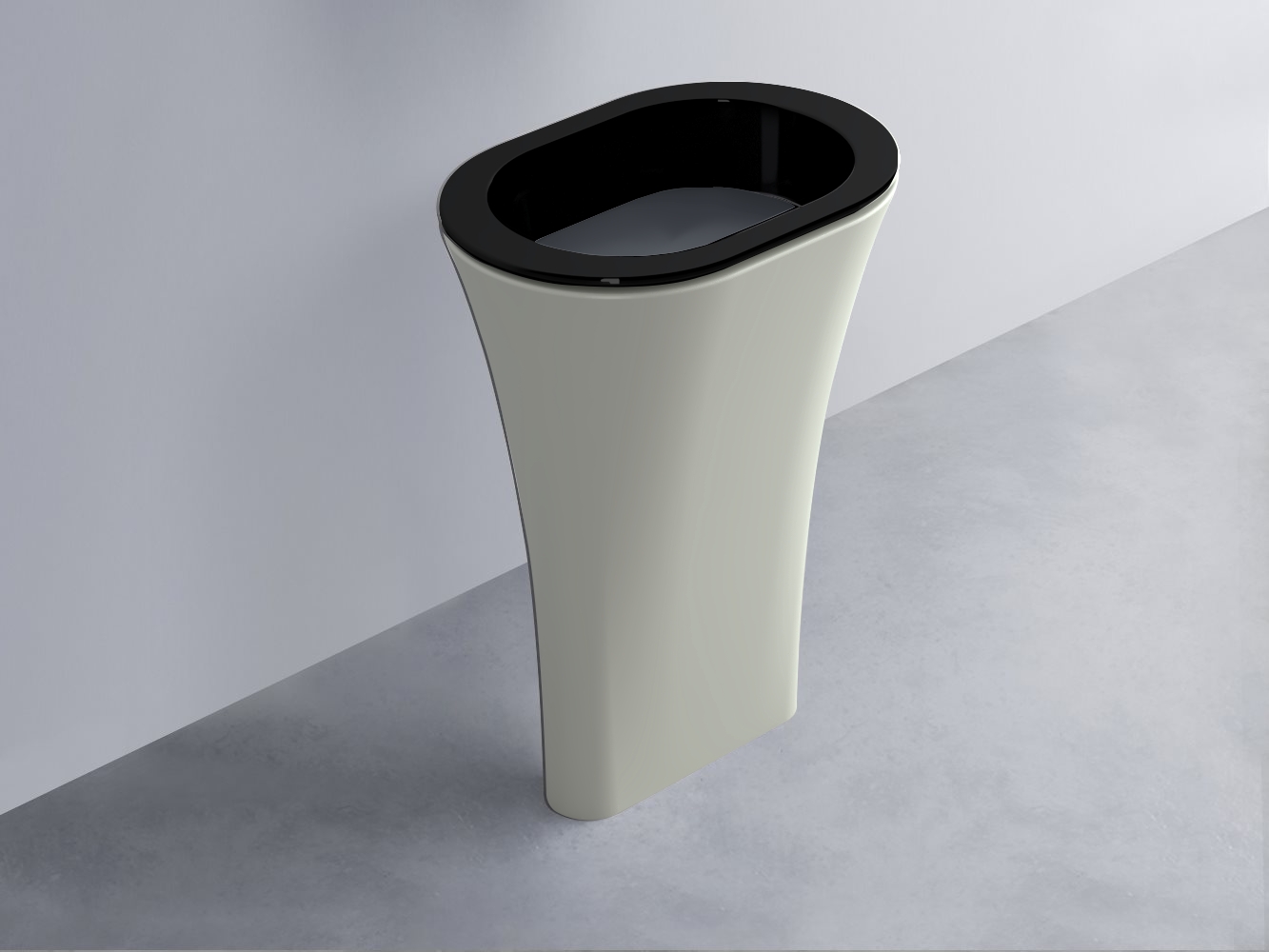 AMLA65-N+AMPILO-BA+AMCOLO-PM Раковина Amedeo Ovale отдельностоящая cielo Enjoy + Amedeo Ceramica Cielo