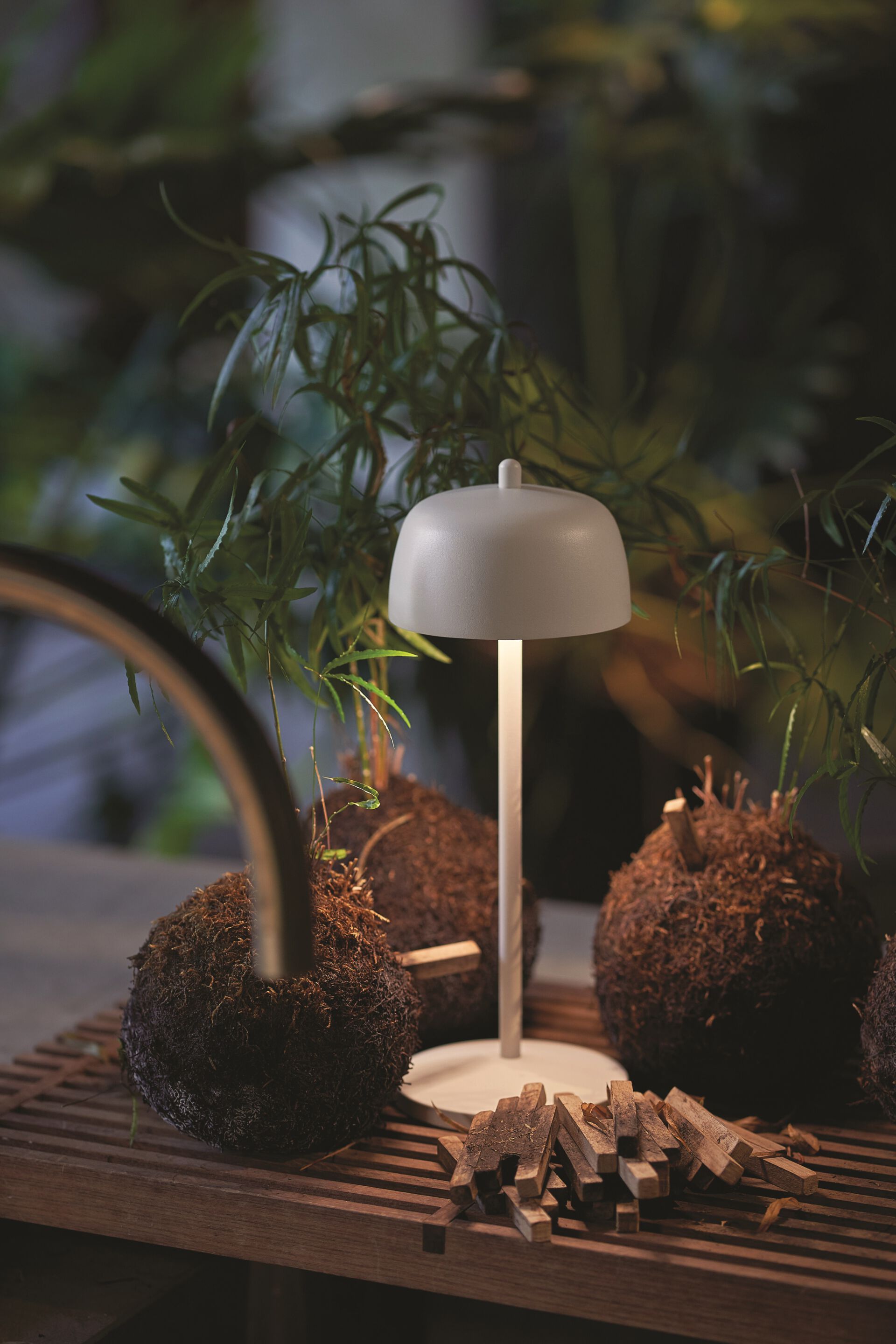 Алюминиевый светодиодный аккумулятор настольная лампа с диммером Zafferano CIRCE ARCH-00065511 - Вид №7