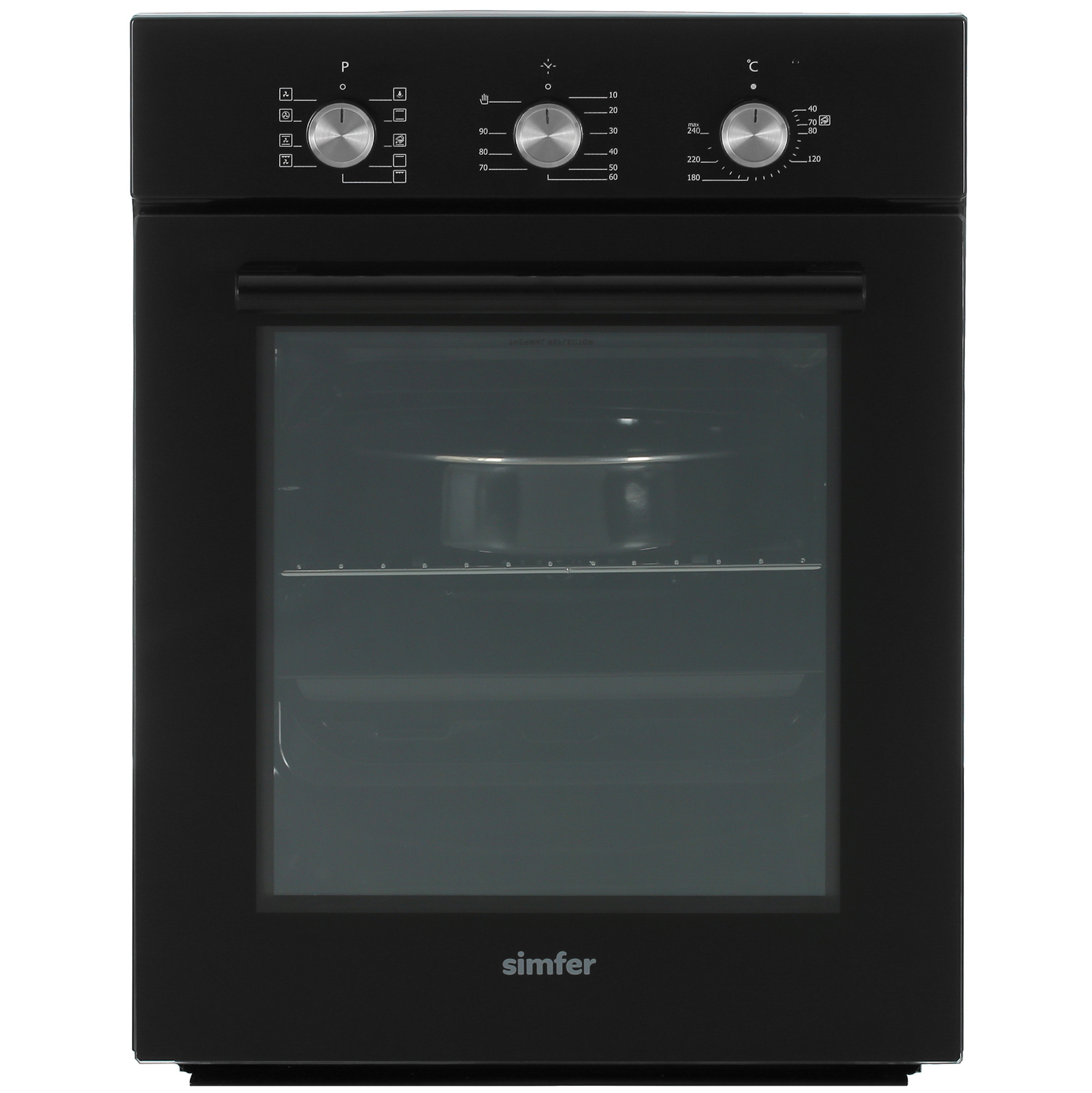 5466340 Электрический духовой шкаф Simfer B4EB19070 черный STDN-0048448