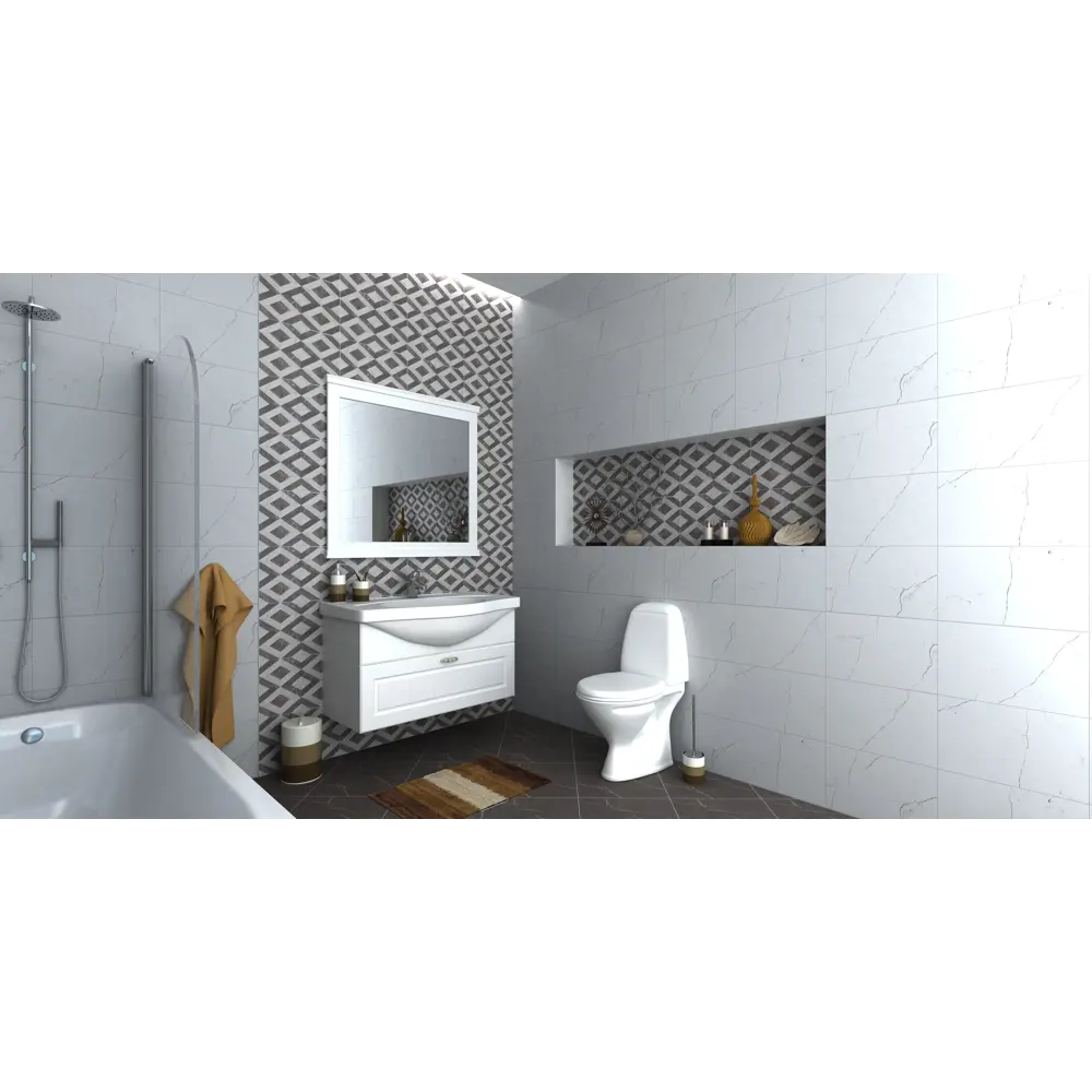 Унитаз-компакт Jika Vega косой выпуск двойной слив STLM-2200060 - Вид №4