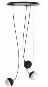 Milan Iluminacion Подвесной светодиодный светильник прямого света из стали Half