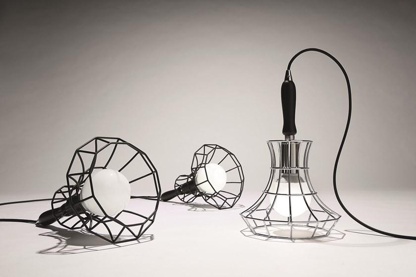 ZAVA Настольная лампа из железа Lady cage sun-id-1432458 - Вид №1