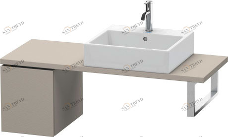 LC582001414 L-Cube Шкафчик для компактной консоли Терра, декор Duravit