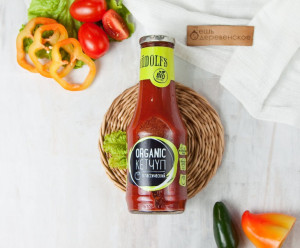 6828 Кетчуп "Organic" томатный классический Вкусляндия