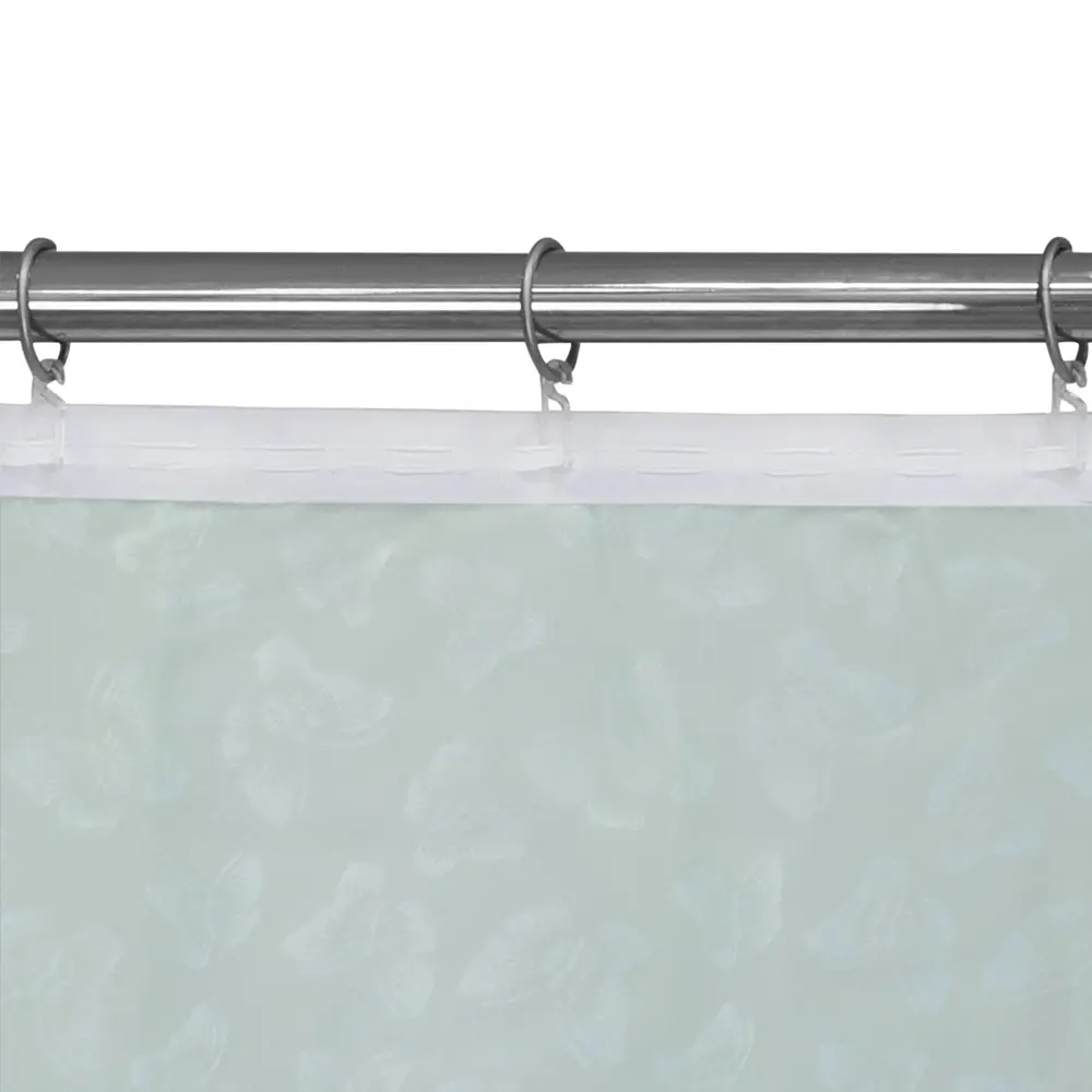 Тюль на ленте «Бабочка» тиснение 250х260 см цвет голубой WITERRA STLM-2161793 - Вид №2