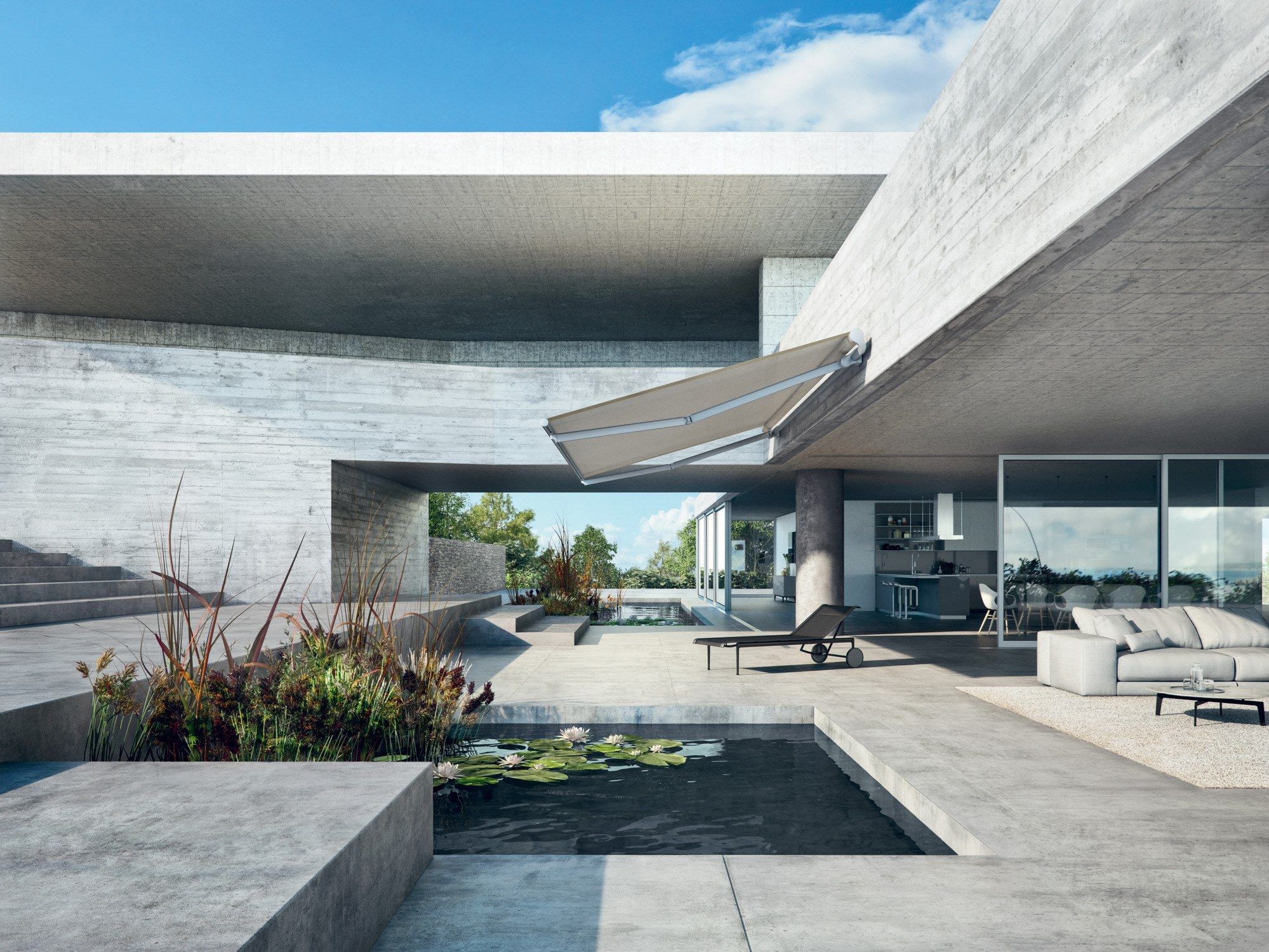 Козырек от Солнца со встроенным освещением Pratic T-Project ARCH-00105034 - Вид №1