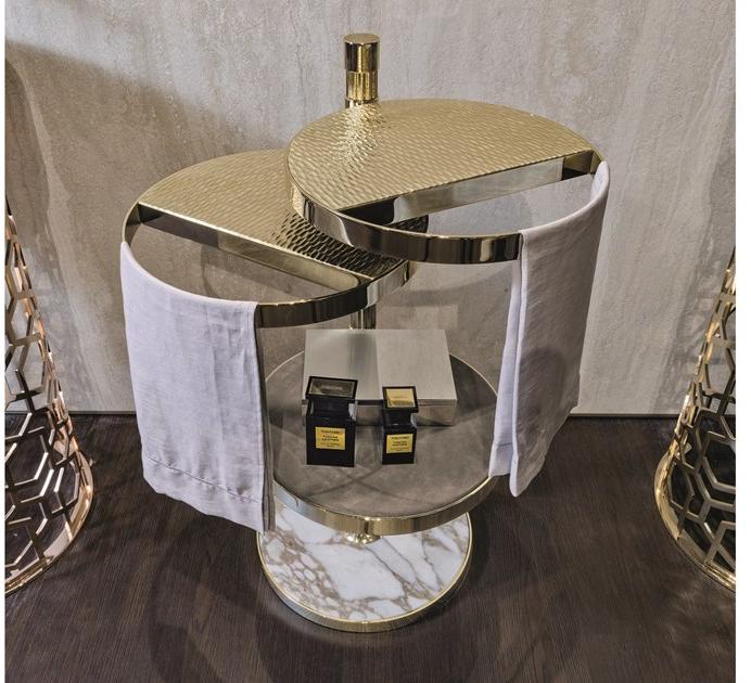 Longhi Металлический шкаф для ванной / вешалка для полотенец Loveluxe 2018 – illusion collection Y 401 - Вид №1