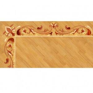 Художественный паркет Da Vinci Паркетный Бордюр 26-119 Орех Европейский (Грецкий) Селект (Гладкая) 1000х200 мм.