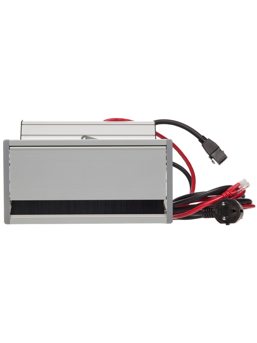 Блок электрических розеток Flap 12057 Silver NAVAKO  - Вид №2