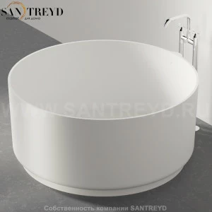 Ванна свободностоящая IN-OUT белая