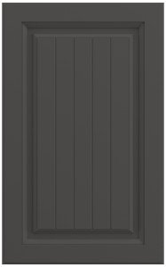 Фасады для кухни Кантри Фрезеровка «Кампо+» Графит софттач №505