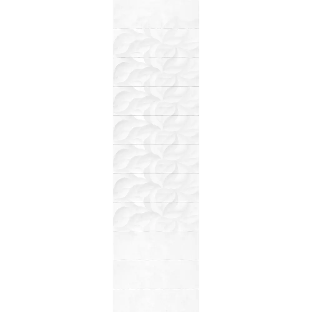 Комплект стеновых панелей ПВХ Лепестки светлый 2700x375x8 мм 2.025 м² 2шт VENTA STLM-2152467 - Вид №1