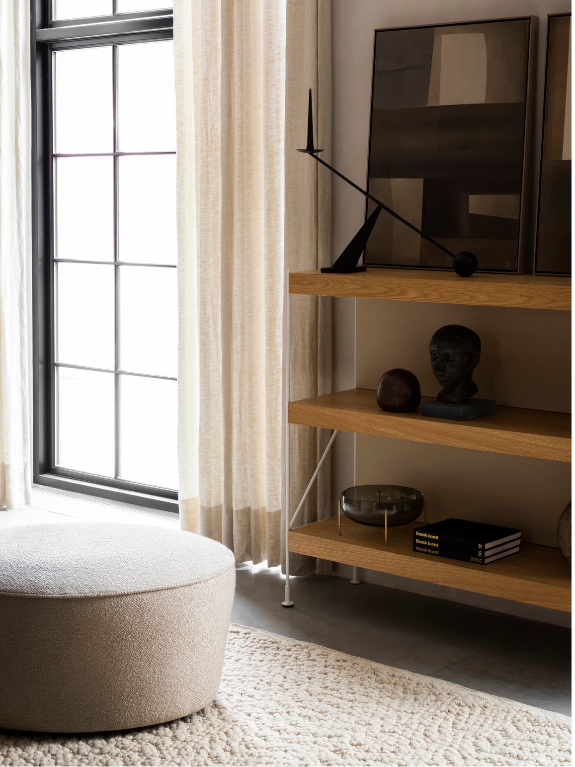 5709262068029 Zet Storage System, 60 дюймов, задняя панель и полка для журналов LuceLight  - Вид №4