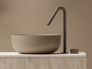 2 hole brass washbasin mixer