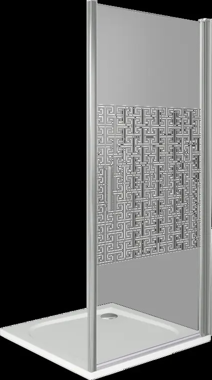 90022848 Душевая перегородка Good Door Fantasy DR-90-F-CH ФА00001 STLM-0999638