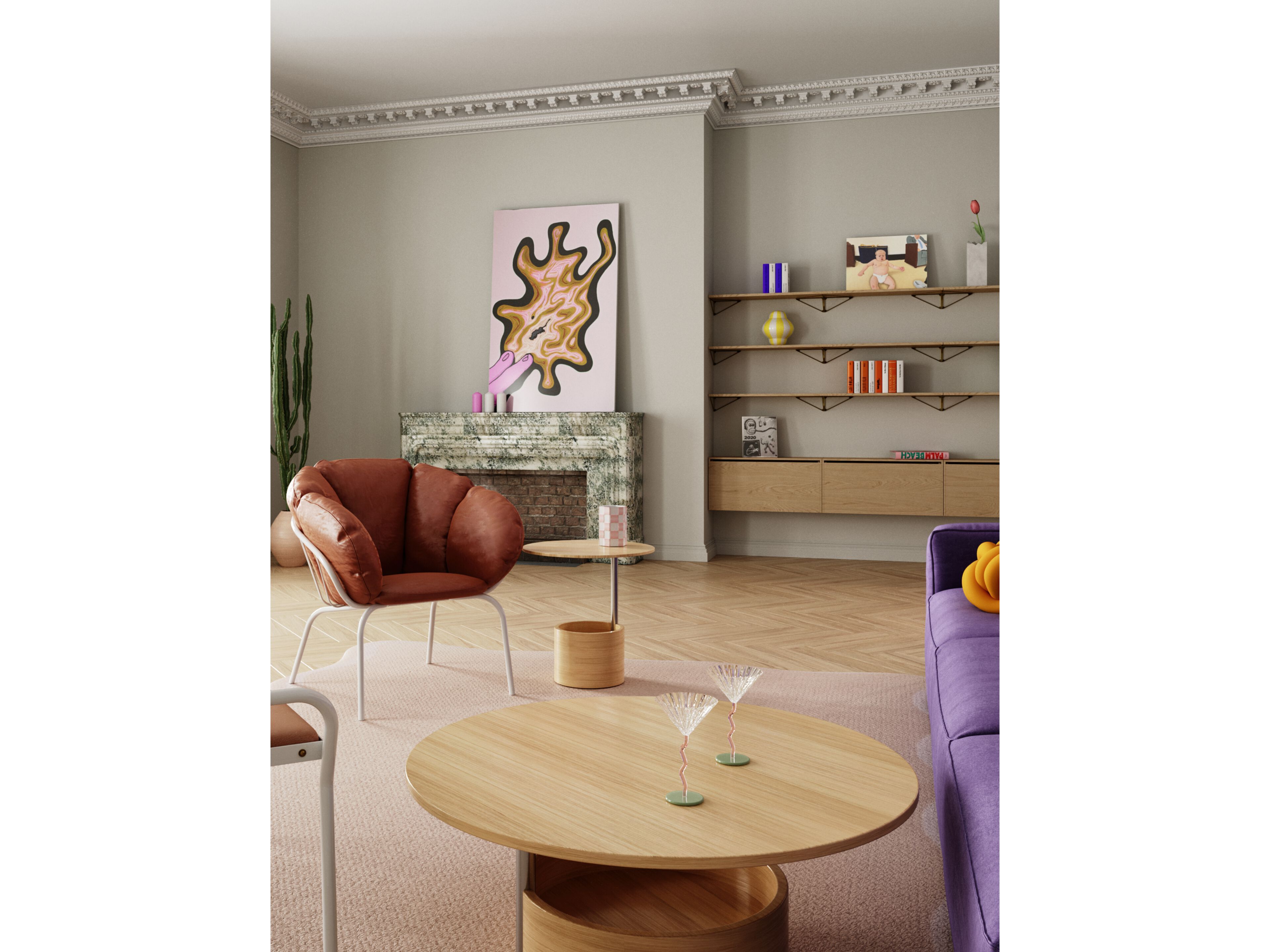 Горизонтальная стена MDF Maze PYTHAGORAS ARCH-00139954 - Вид №4