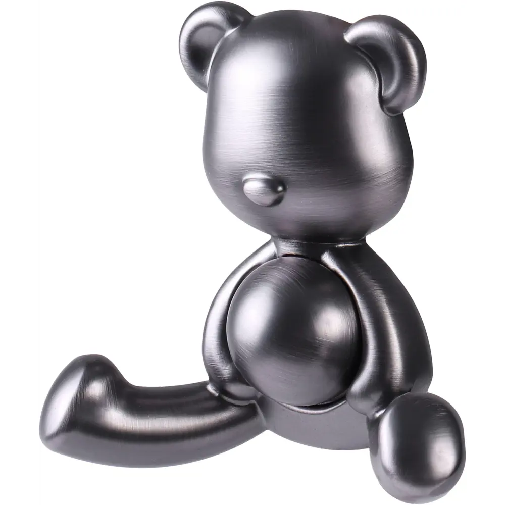 Крючок Larvij Медведь цинковый цвет графит STLM-2181135