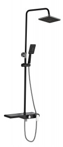 HB2420 Душевая система , черный Haiba