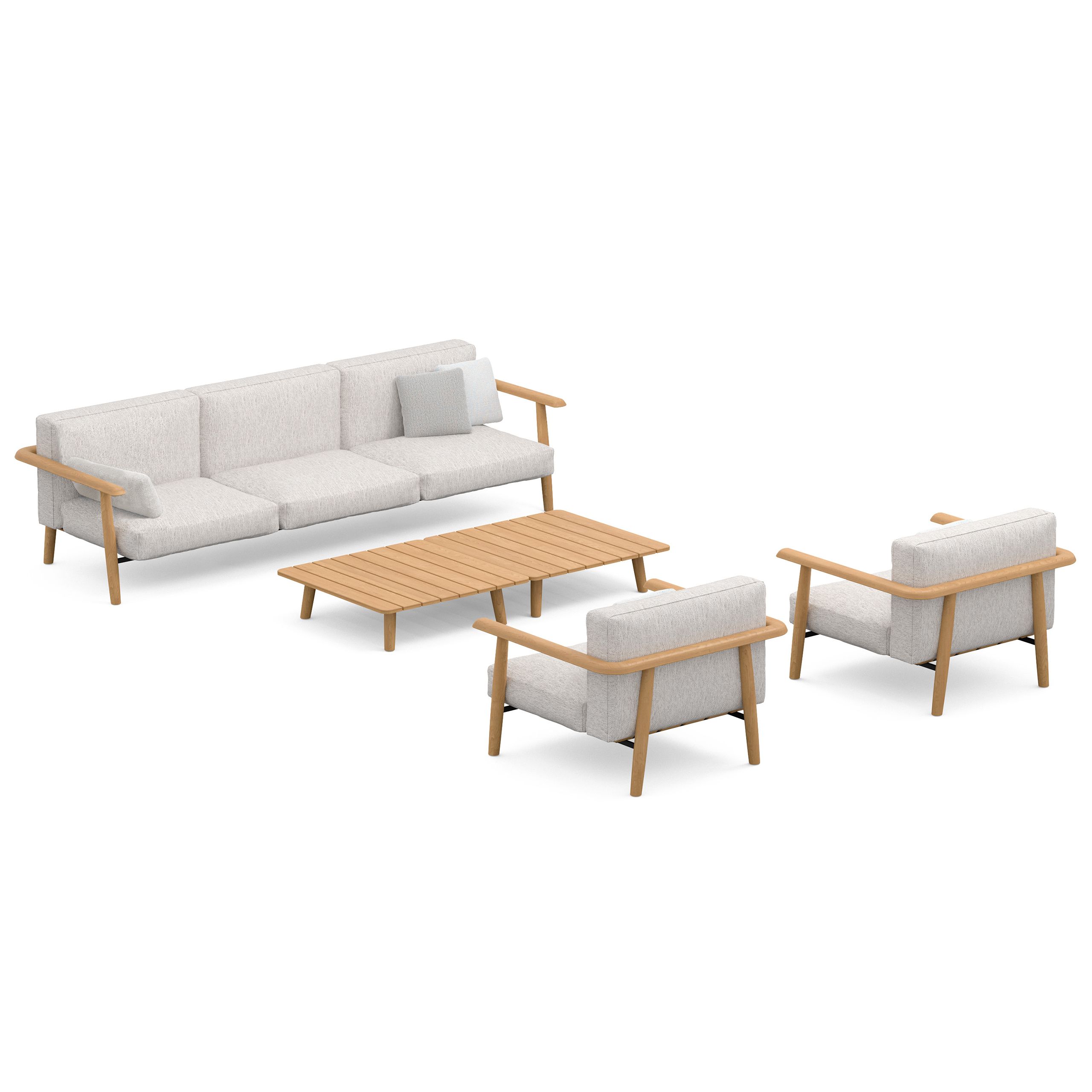 Тканевое садовое кресло с подлокотниками Royal Botania Mambo Lounge ARCH-00106978 - Вид №6