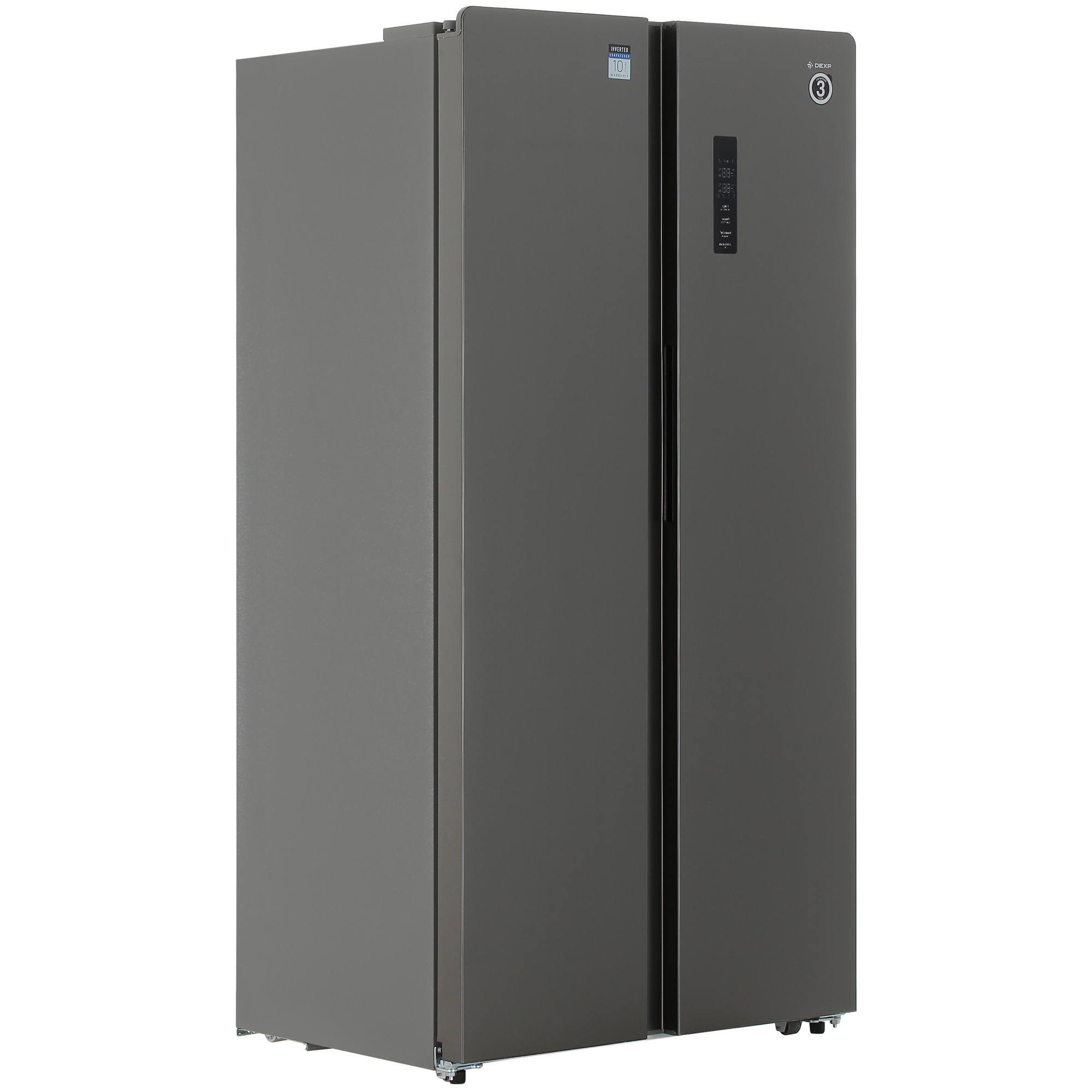 5428841 Холодильник Side by Side   DEXP SBS4-60AKA серебристый STDN-0057816