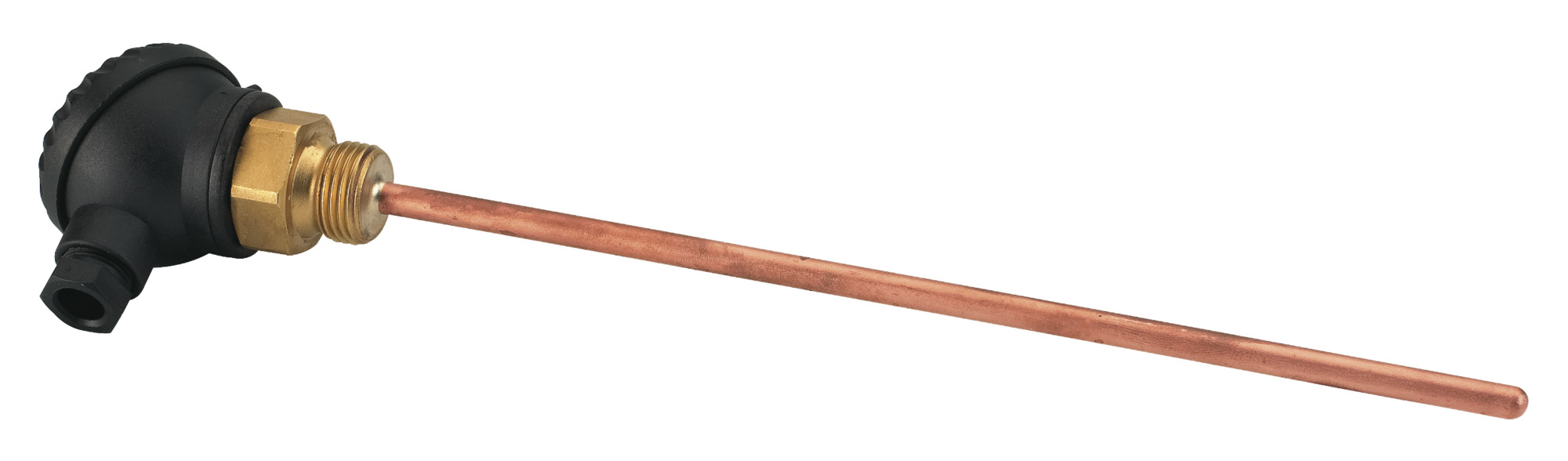 Danfoss Температурные датчики для погодных компенсаторов серии ECL Датчик т-ры погружной ESMU, медь, 100 мм 087B1180  - Вид №8