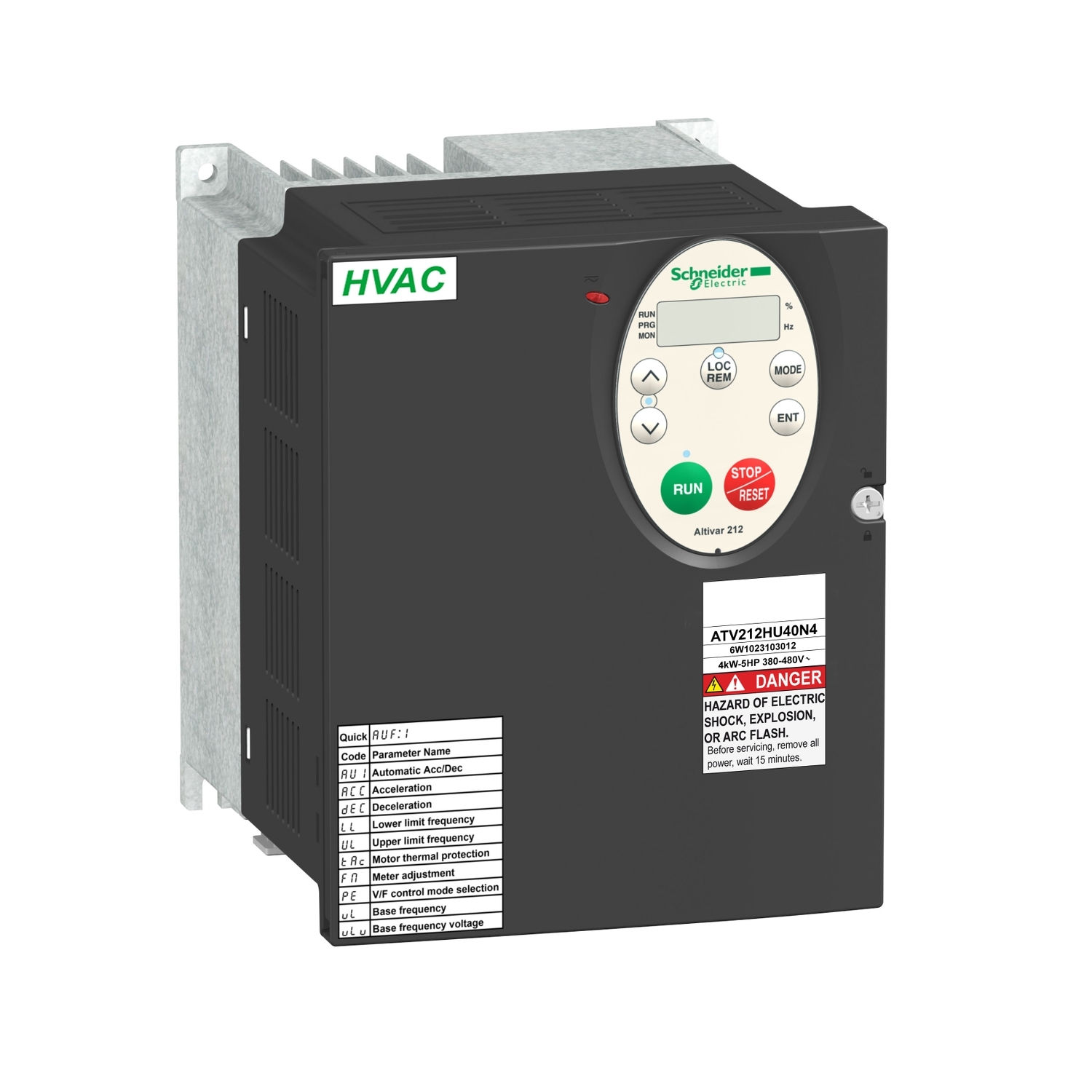 ATV212HU55N4 ПРЕОБР ЧАСТОТЫ ATV212 5,5КВТ 480В IP21 Schneider Electric ПЧ 0-90кВт Altivar Process/212/340/61/71 