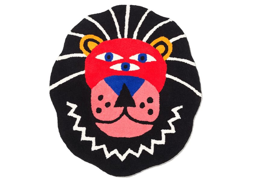 Ковер из акриловой ткани Qeeboo Oggian ARCH-00117951