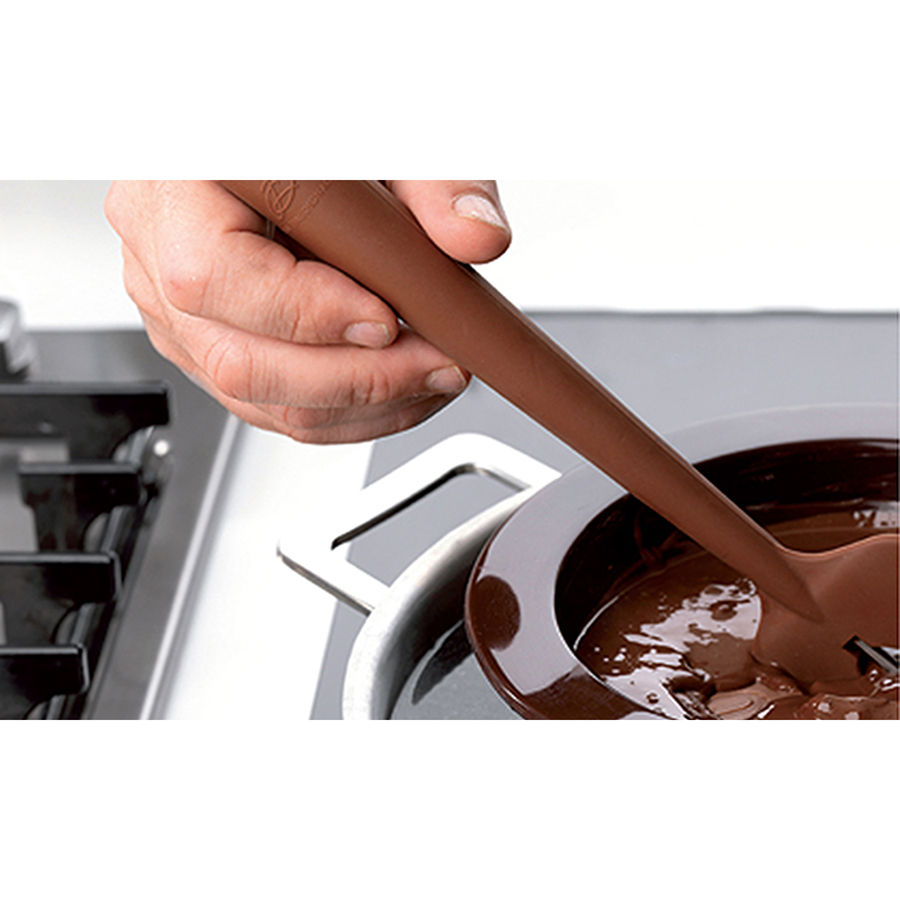 70.096.98.0062 Лопатка силиконовая с термометром 32 х 7 см Silikomart  - Вид №1