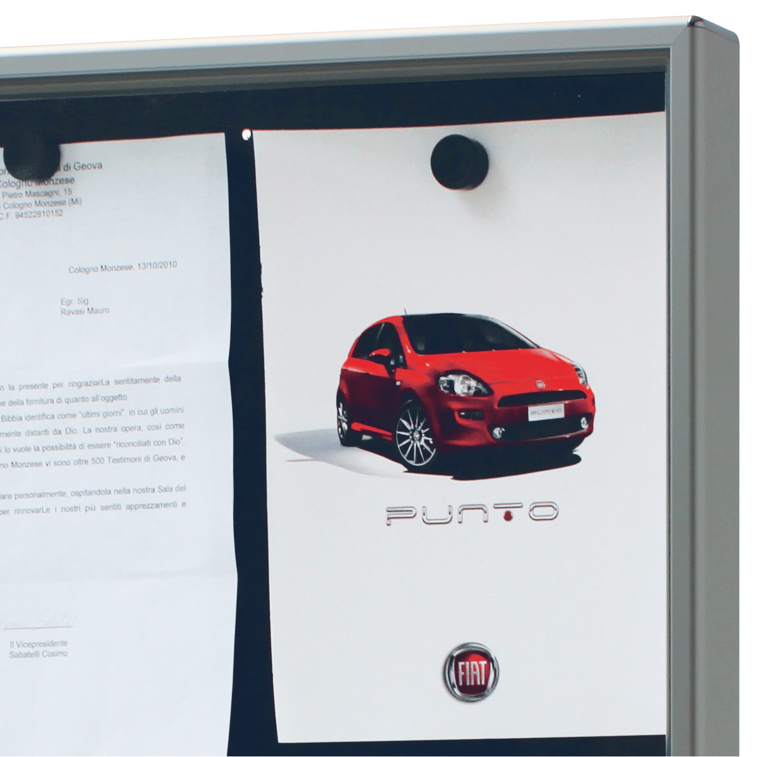 Отдельно стоящая настенная доска объявлений для общественных мест RAVASI Bacheche portacomunicati ARCH-00079281 - Вид №8