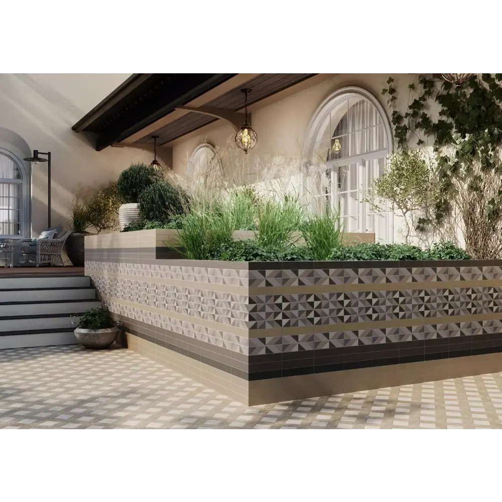 Декор настенный Kerama Marazzi Амстердам 2 - стильный акцент для ванной и кухни 86360097 STLM-1582069 - Вид №5