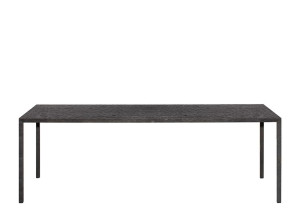 Стальной и деревянный стол