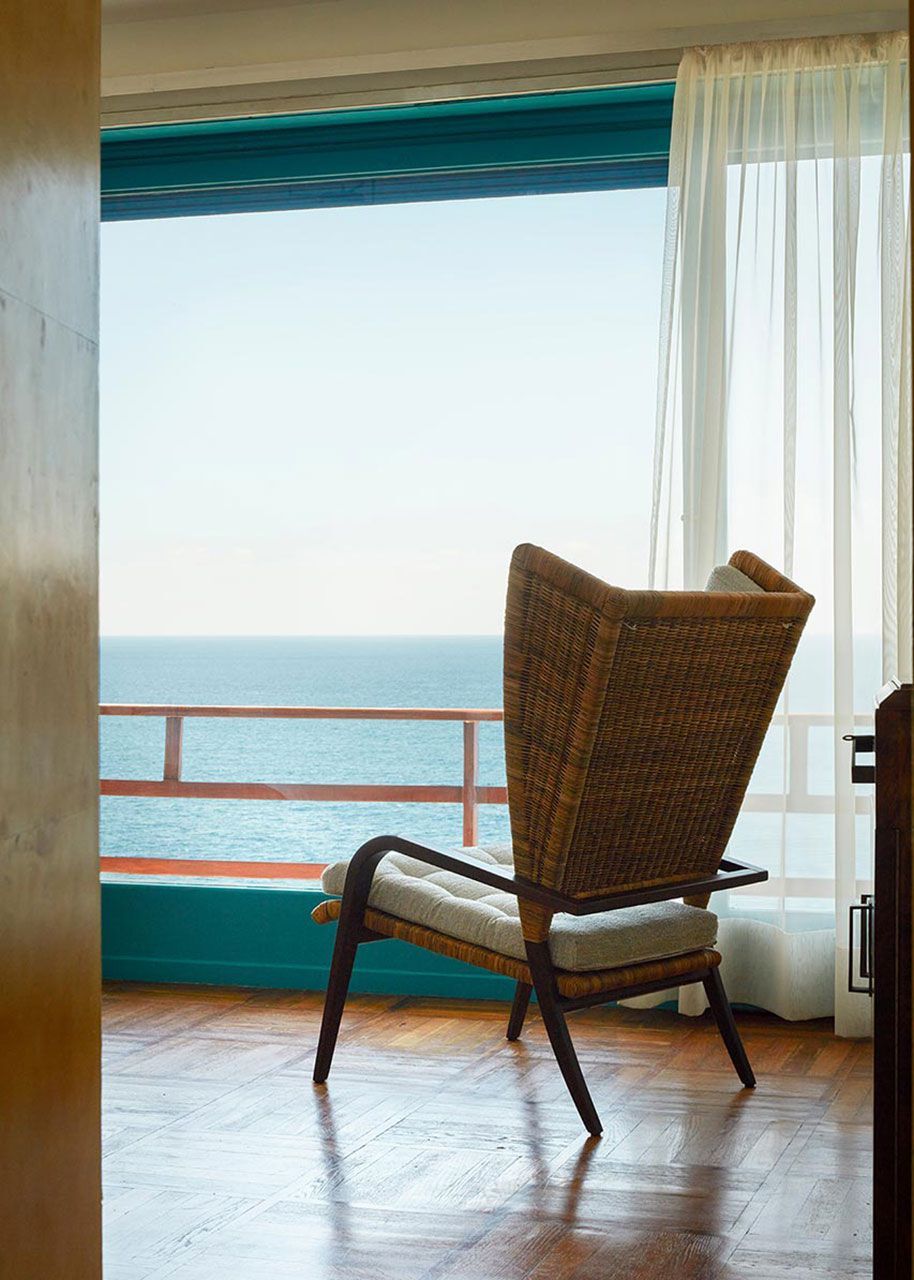 Плетеное кресло с подлокотниками Exteta Franco Albini Re-edition ARCH-00074498 - Вид №4