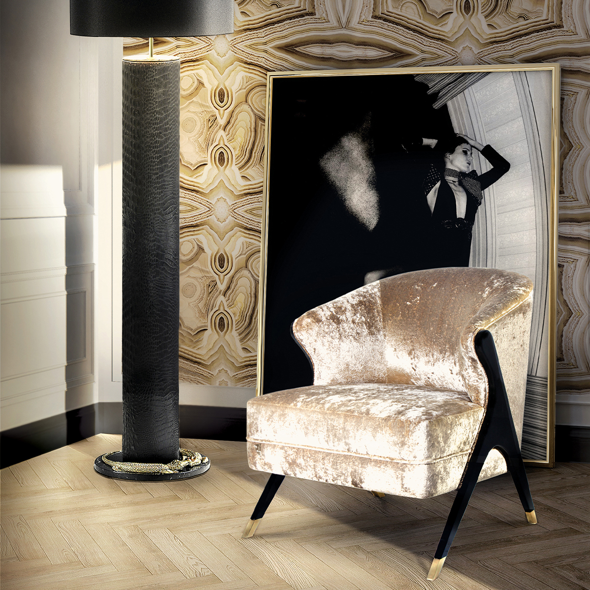 Кресла Naomi Armchair Covethouse KOKET  - Вид №1