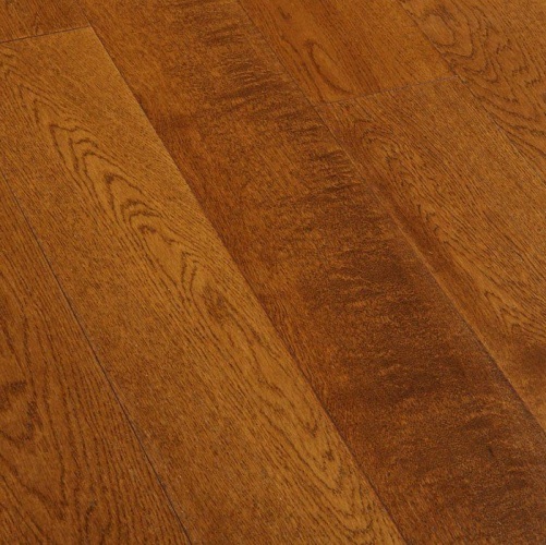 Массивная доска Magestik floor С покрытием Коньяк Дуб с брашью (Текстурированная) 300-1500х125 мм MGK Magestic floor 2600300197 - Вид №2