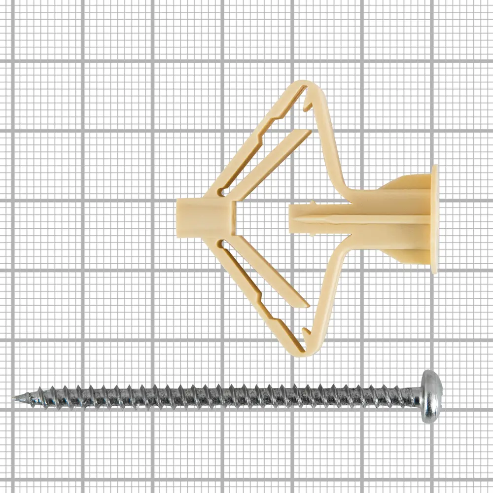 Анкер для ГСК с шурупом Standers 10x60 мм, 10 шт STLM-2073369 - Вид №4